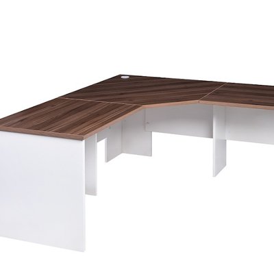 Casnan Corner Workstation 1800 3 Piece