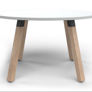 Plantation 1200D Round Meeting Table