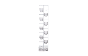 Rapid Bloom Vertical Garden - Plants Not Included