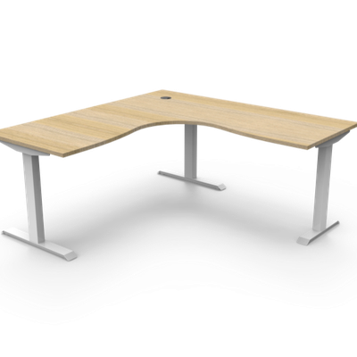 Boost Static 1500 x 1500 Desk