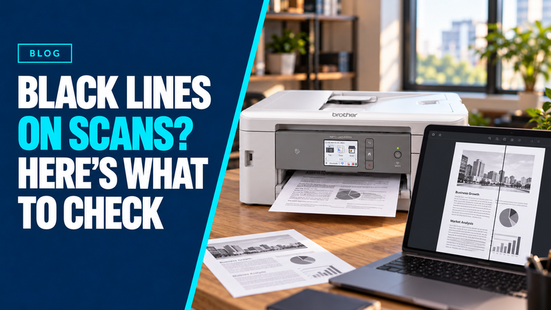 Black Lines on Scans and Copies but Clean Prints? Here’s What to Check
