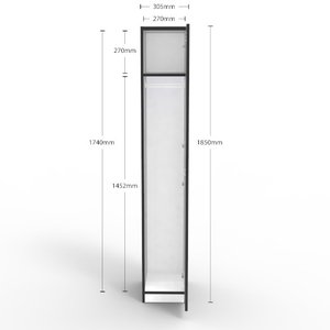 Deluxe Infinity Single Door Locker