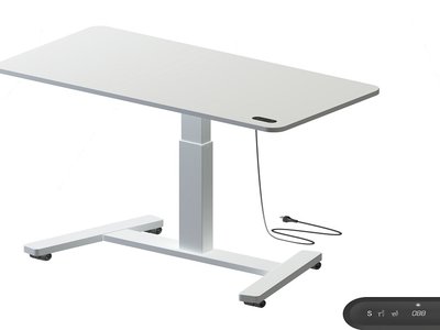 Mobile Hot Spot Electric/Long Lasting Battery Sit/Stand Desks