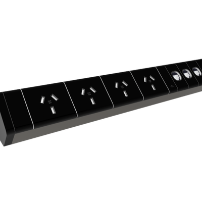 Power Rail 4 GPO & 3 Data