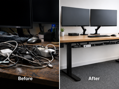 Cable Management Tips For A Clean And Organised Office