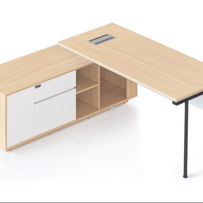 Casa Executive Desk & LH Cabinet