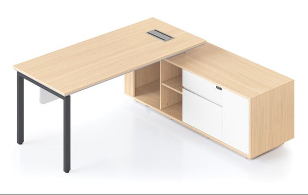 Casa Executive Desk & RH Cabinet