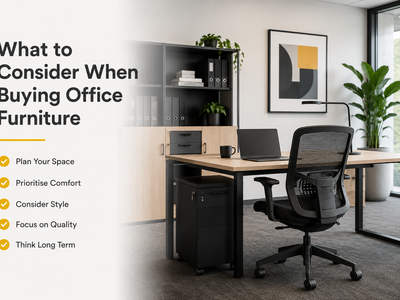 What To Consider When Buying Office Furniture