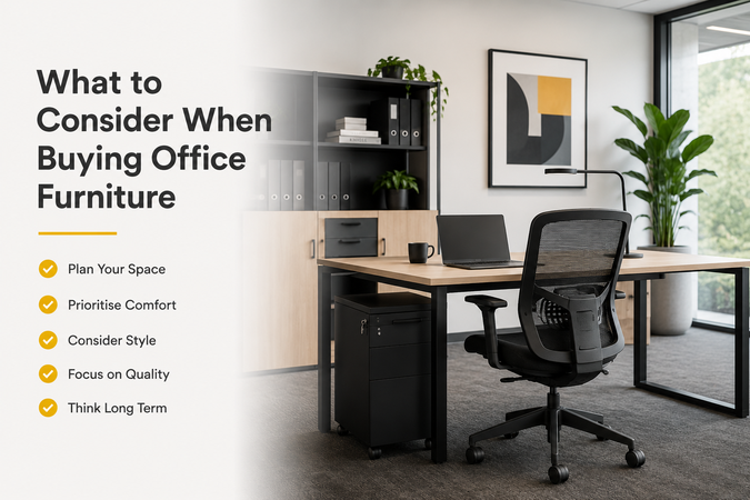 What To Consider When Buying Office Furniture