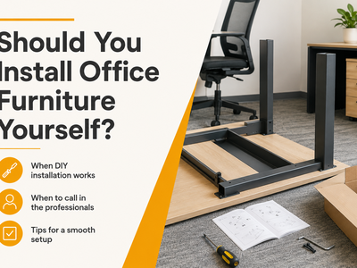Should You Install Office Furniture Yourself?