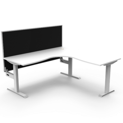 Boost Static 1800 x 1500 Desk with Screen