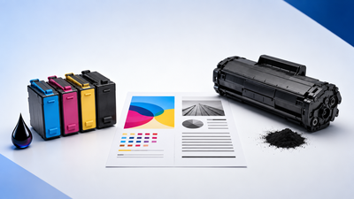 What’s the Difference Between Ink and Toner?