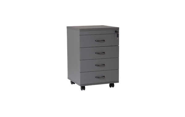 Rapid Ironstone 4 Drawer Mobile Pedestal