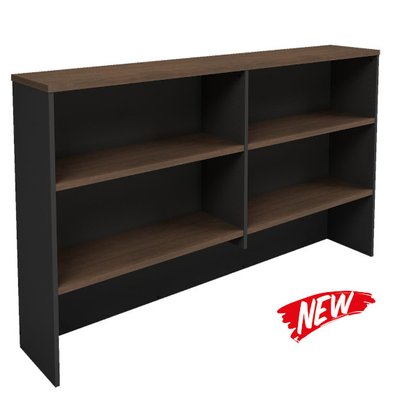 Regal Walnut Overhead Hutch 1800