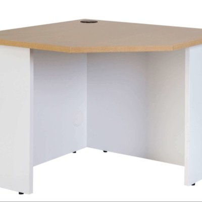 Hunter Oak Corner Desk Unit 600