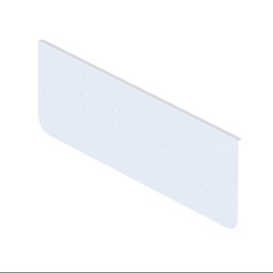 Arch Perforated Modesty Panel 1600