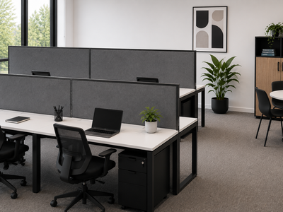 Creating Flexible Workspaces With The Shush30+ Office Screen System