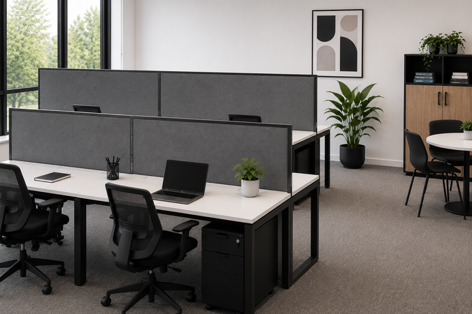 Creating Flexible Workspaces With The Shush30+ Office Screen System