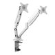 Executive Dual Gas Spring Monitor Arm