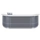 Executive Reception Counter C Shaped