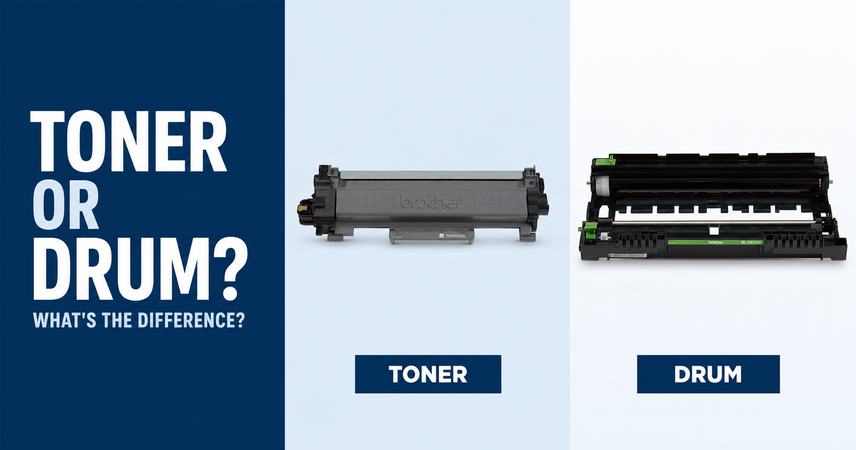 Printer Drum vs Toner: What’s the Difference?